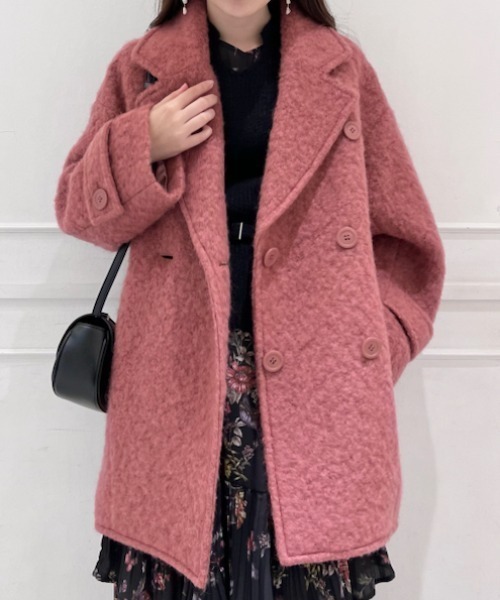 SNIDEL（スナイデル）の「コクーンボアコート（その他アウター）」 - WEAR