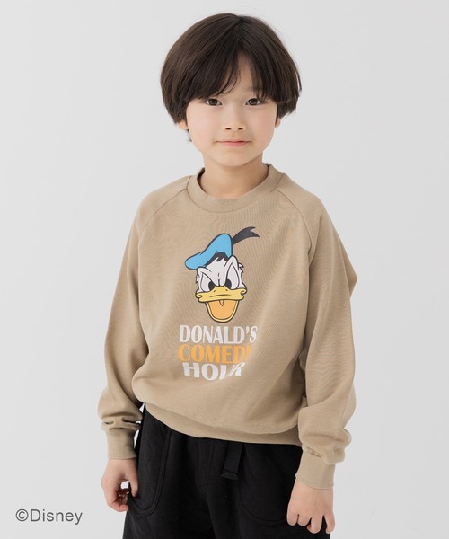 セール】ディズニー ピグメント加工 裏毛トレーナー（スウェット