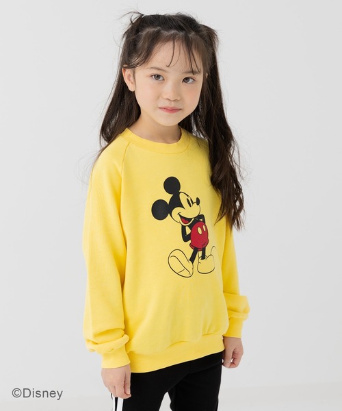 セール】ディズニー ピグメント加工 裏毛トレーナー（スウェット