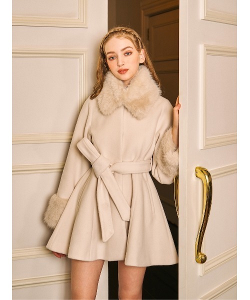 Darich（ダーリッチ）の「ウエストベルトメルトンコート（その他