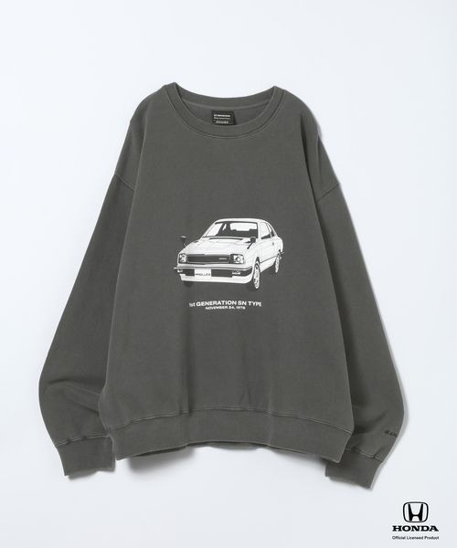 Honda】スウェットプルオーバーLS/638807（スウェット）｜JEANASIS