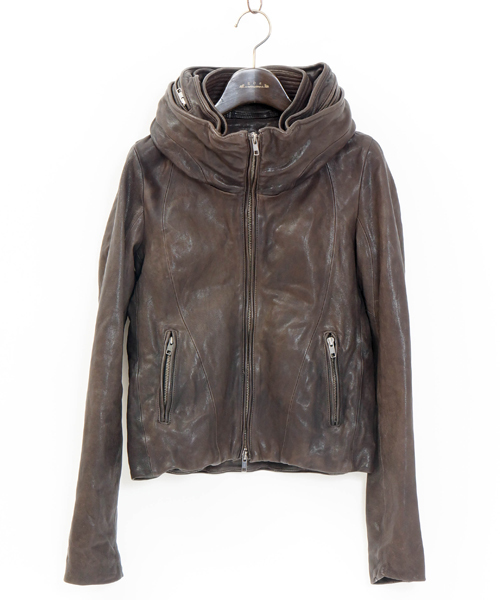 goa（ゴア）の「ｺﾞｰﾄﾚｻﾞｰﾋﾞｯｸﾌｰﾄﾞｼﾞｬｹｯﾄ（ライダースジャケット）」 - WEAR