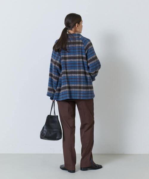 ADIEU TRISTESSE（アデュートリステス）の「シャギーチェックハーフ