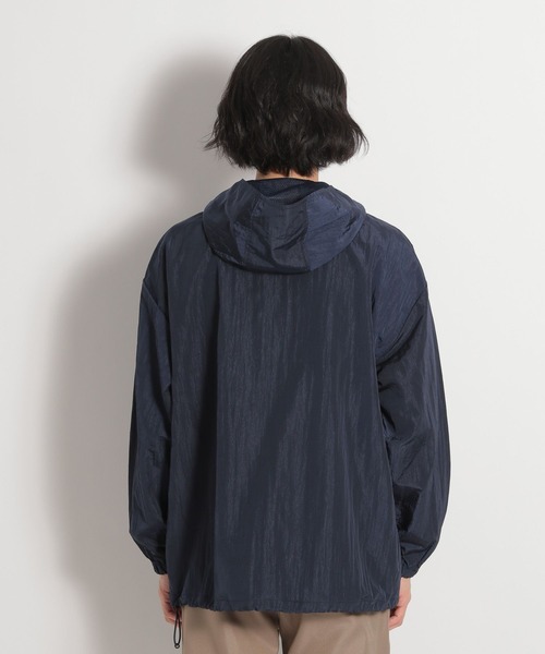 niko and（ニコアンド）の「ハーフジップアノラックパーカー