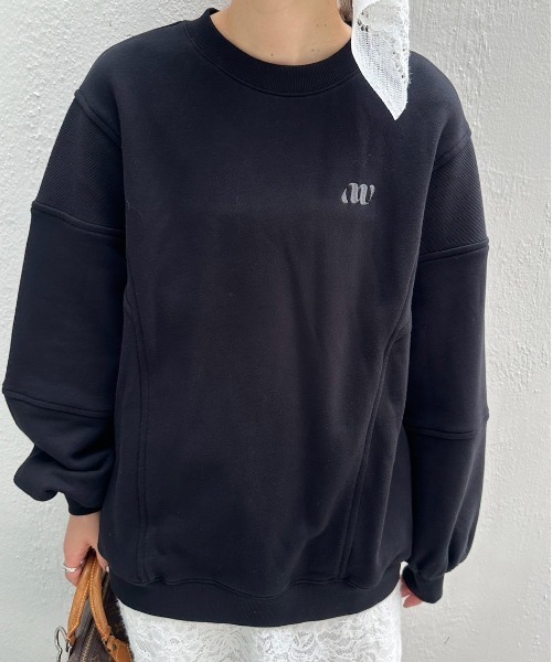 Ameri（アメリ）の「NEW LOGO SWEAT TOP（スウェット）」 - WEAR
