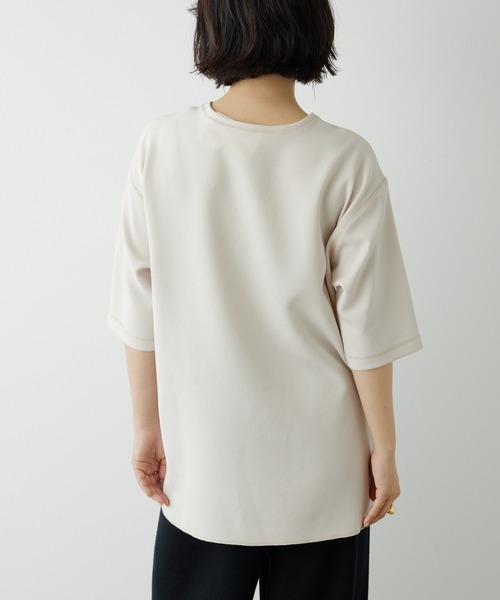 Vガゼットハーフスリーブプルオーバー（シャツ/ブラウス）｜Whim