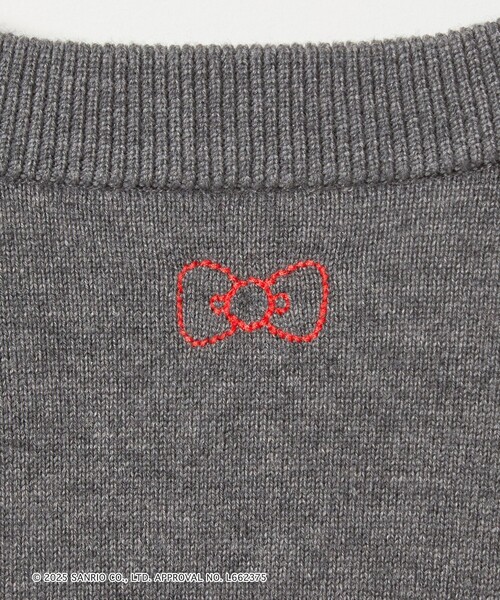 HELLO KITTY × UNITED ARROWS＞エンブロイダリー カーディガン