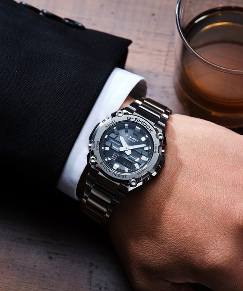 G-STEEL / ソーラー / GST-B600D-1AJF（アナログ腕時計）｜G-SHOCK