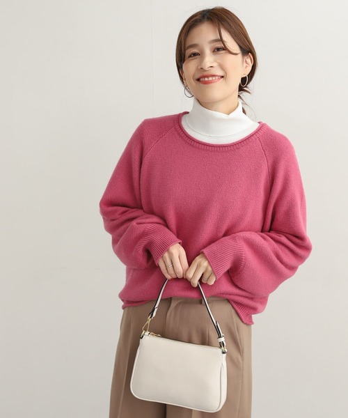 セール】ラグランスリーブショートニット（ニット/セーター）｜URBAN