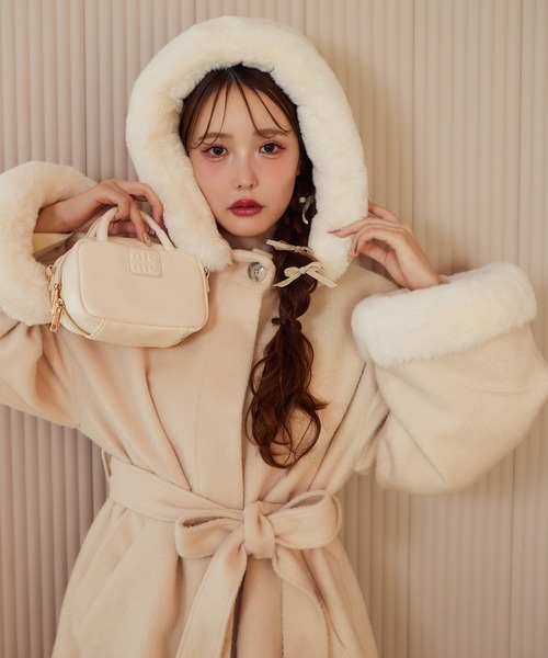 セール】フーディーミドルコート（その他アウター）｜one after