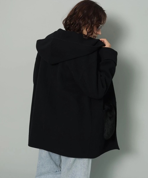 ファー付きフードリバーコート（ダウンジャケット/コート）｜Arpege