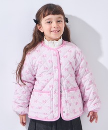 ダウンジャケット/コート（ピンク/桃色系・花柄・ボタニカル柄