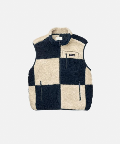 Gramicci（グラミチ）の「CHECKERED SHERPA VEST | チェッカード