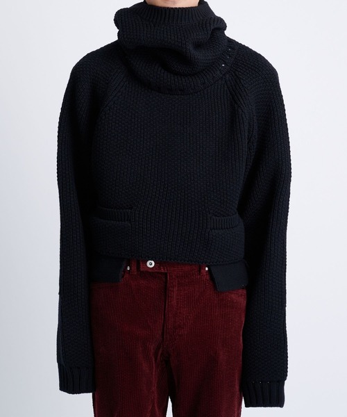 BED j.w. FORD/ベッドフォード】Balaclava Long Sleeve（ニット