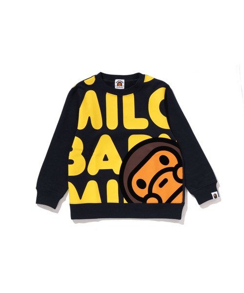 BIG BABY MILO CREWNECK SWEATSHIRT（スウェット）｜A BATHING APE（ア