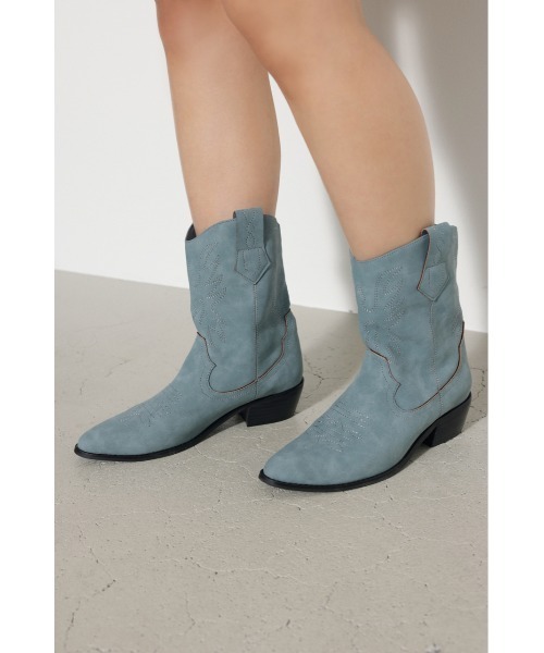 LAGUA GEM（ラグアジェム）の「EMBROIDERY WESTERN BOOTS ウエスタン