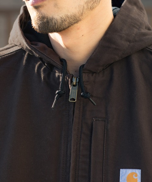Carhartt（カーハート）の「Carhartt ダック裏地フリースフードベスト