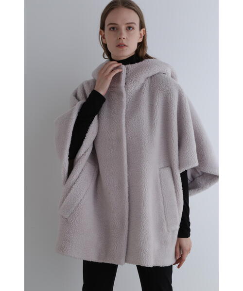 LE PHIL（ルフィル）の「◇ウールボアジャケット（ポンチョ）」 - WEAR