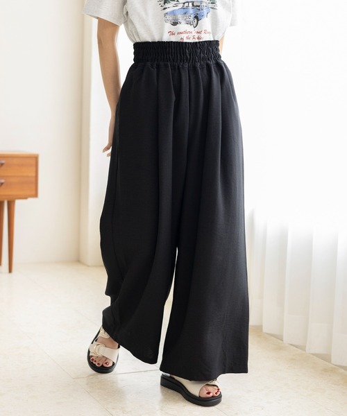 LEPSIM（レプシィム）の「ギャザーワイドフレアパンツ 109734（その他