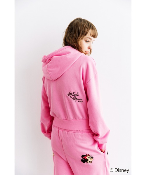 Disney / EMBROIDERY ZIP HOODIE（パーカー）｜WCJ（ダブルシージェイ