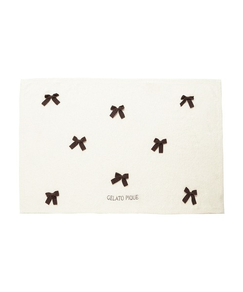 gelato pique（ジェラートピケ）の「リボンブランケット（ブランケット