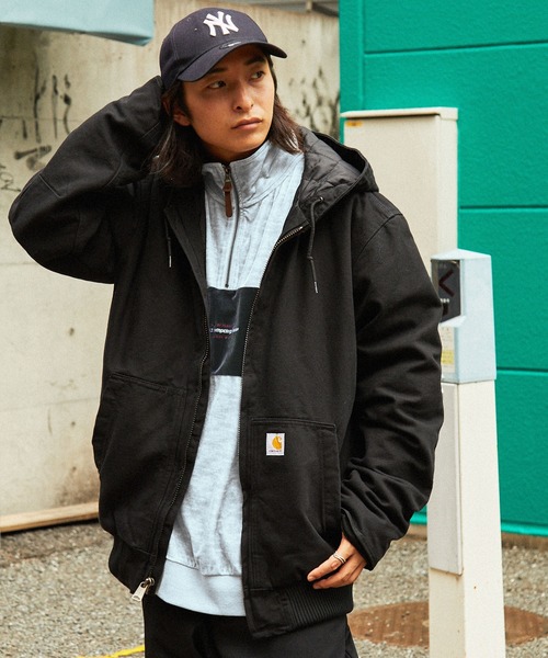 retock's】ロゴ刺繍 オーバーサイズベロアハーフジッププルオーバー