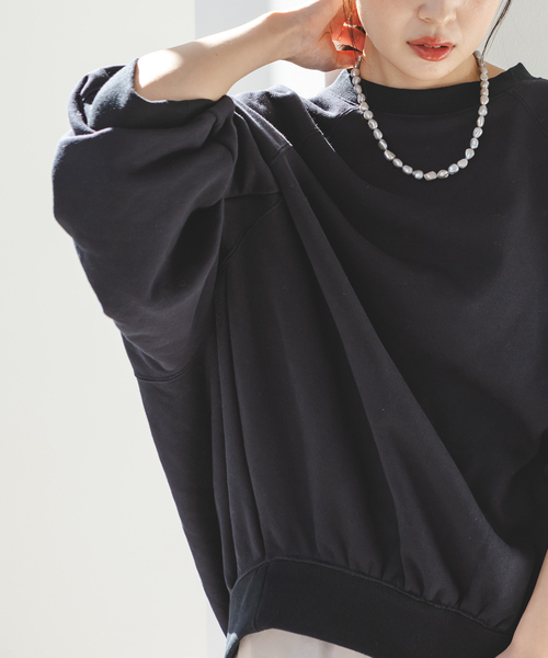 COG THE BIGSMOKE/コグザビッグスモーク LEILA WIDE CUFF SWEAT