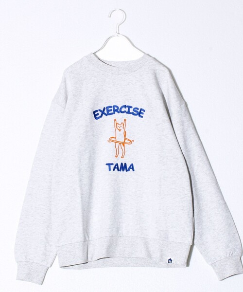 セール】【FREDYMAC】EXCERCISING TAMA 裏毛スウェット（スウェット