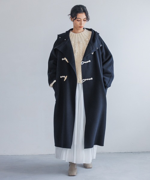 A part by（アパートバイ）の「スーパー100ウールダッフルコート
