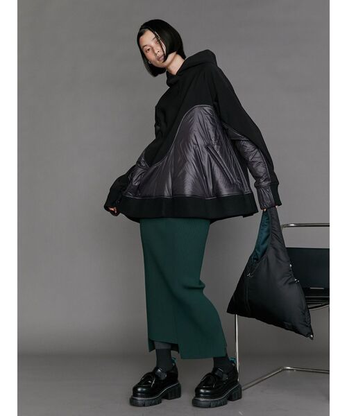 UN3D.（アンスリード）の「2WAY PADDED TRIANGLE BAG / 2WAYパデッド