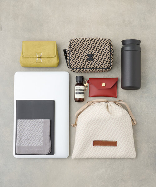 IACUCCI（イアクッチ）の「ソルベット M CANVAS/RUGA（トートバッグ