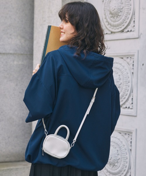 2WAY ミニボストン スクエア ショルダーバッグ MONO-MART LADY'S│MONO