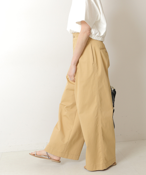 Spick & Span（スピックアンドスパン）の「ライトツイルワイドパンツ