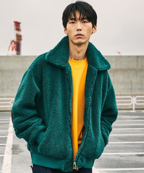 act'm（アクトム）の「【act'm】オーバーサイズ ボアジャケット/ボア