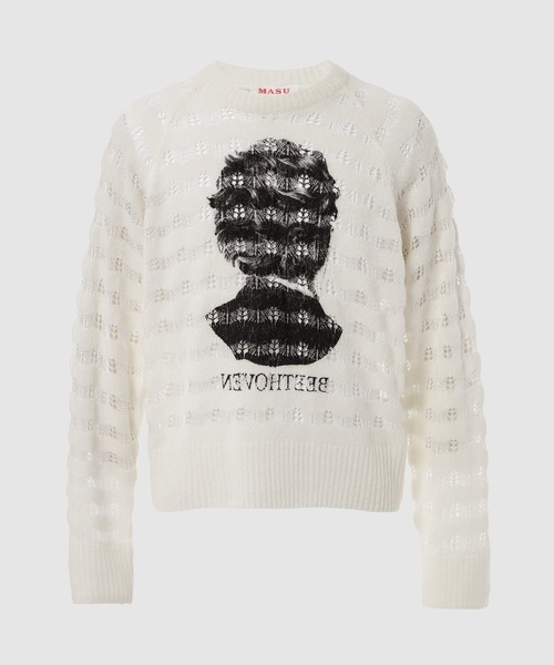 MASU（エムエーエスユー）の「REVERSE BEETHOVEN SWEATER（ニット
