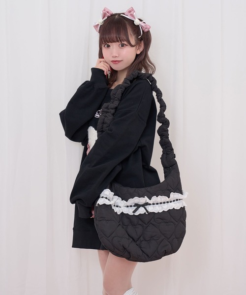 ハートキルティングショルダーバッグ（ショルダーバッグ）｜Honey