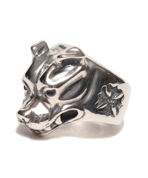 セール】R327 - Large Dog Head Ring（リング）｜BILL WALL LEATHER