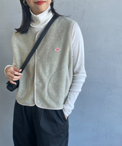 DANTON/ダントン] フリースノーカラーベスト（ベスト）｜DANTON