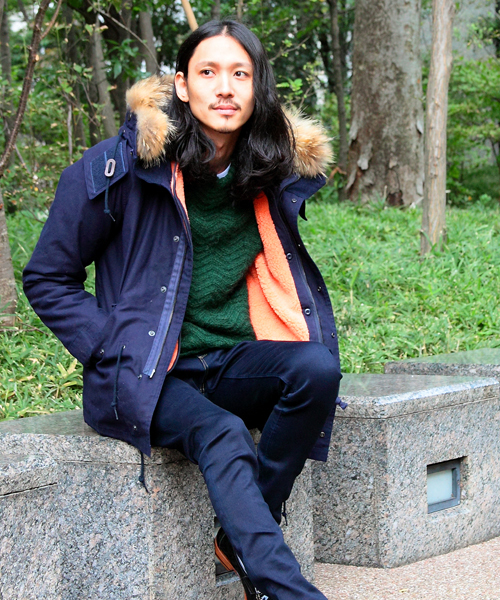 MONKEY TIME（モンキータイム）の「MT∴ TC バックサテン カラーボア