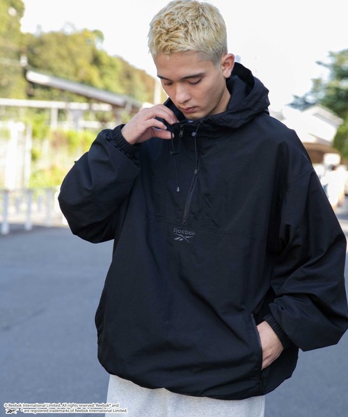 Reebok（リーボック）の「∴WEGO/別注Reebok アノラックパーカー