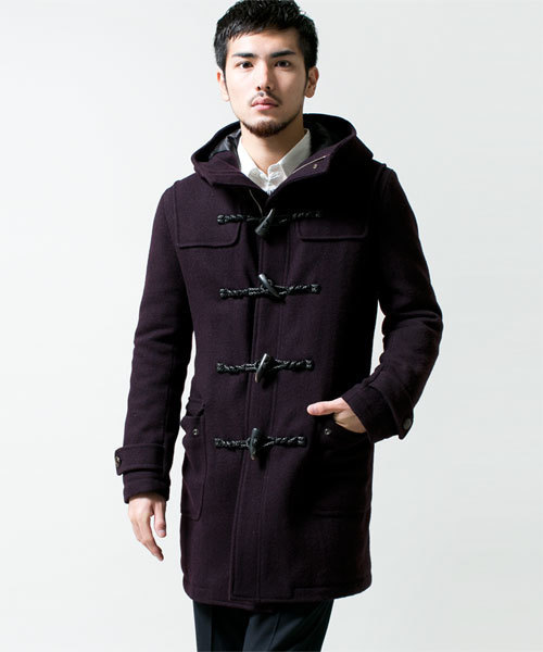 NANO universe（ナノユニバース）の「メルトンロングダッフルコート