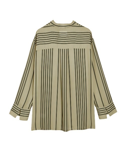 Ameri（アメリ）の「STRIPE SCARF BLOUSE（シャツ/ブラウス）」 - WEAR