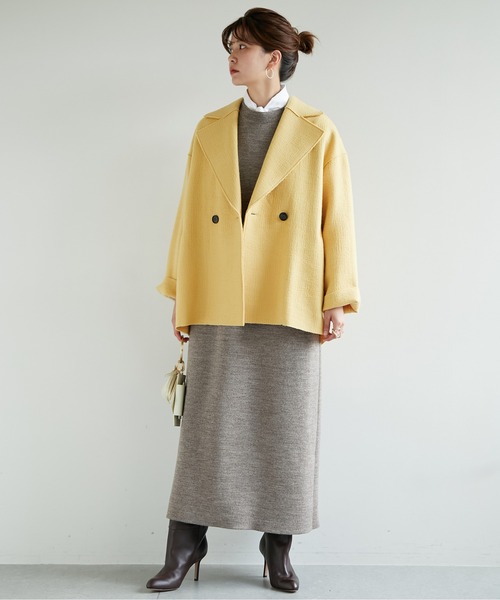 GALLARDAGALANTE（ガリャルダガランテ）の「ブークレーショートコート