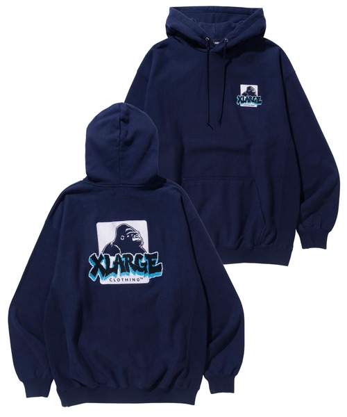 XLARGE（エクストララージ）の「GRAFFITI PULLOVER HOODED SWEAT
