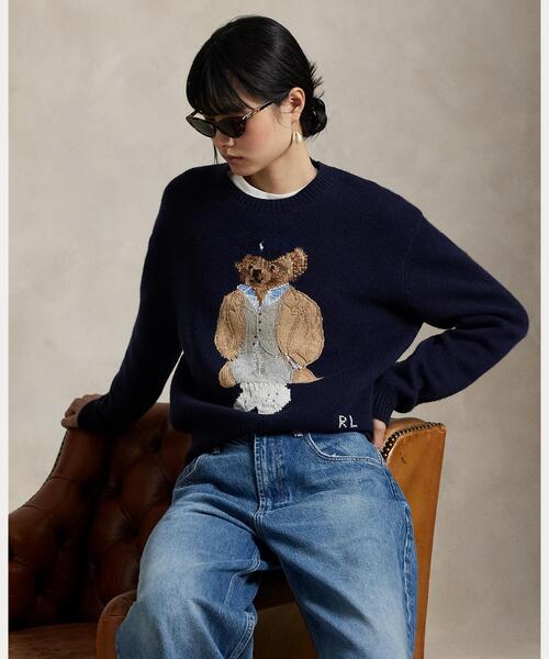 Polo ベア ウールカシミヤブレンド セーター（ニット/セーター）｜POLO