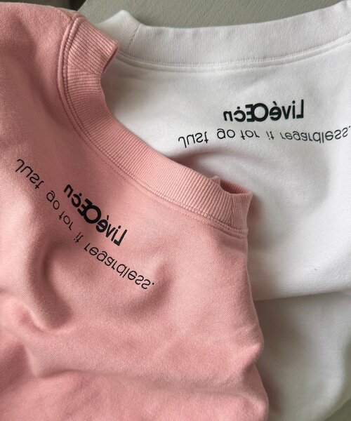 yamada企画/WEB限定】ウォッシュドロゴスウェット（スウェット