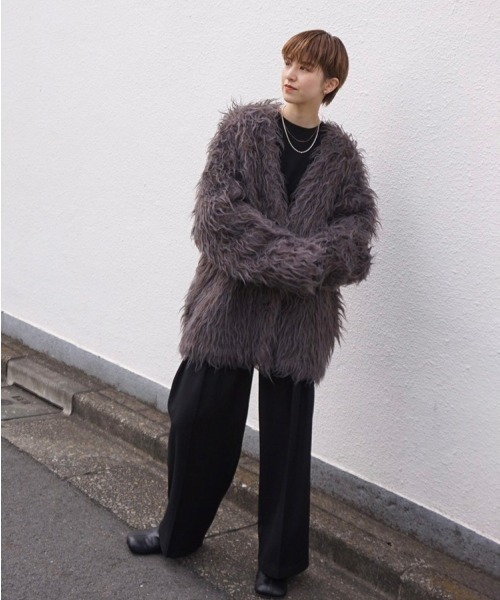 TODAYFUL（トゥデイフル）の「Brashed Mix Cardigan（カーディガン