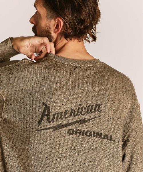 Schott/ショット/SALT AND PEPPER CREW SWEAT AMERICAN ORIGINAL