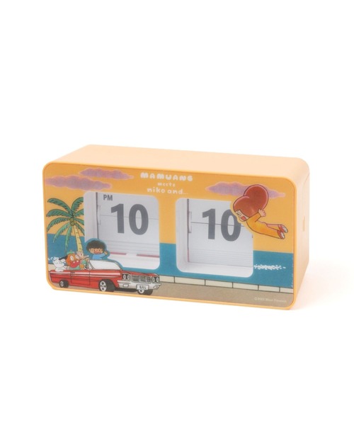 niko and（ニコアンド）の「【マムアンちゃん】コラボパタパタ時計