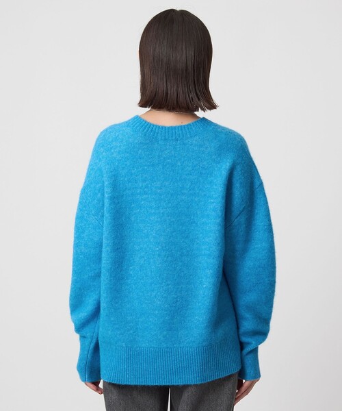 セール】アルパカブレンド クルーネック プルオーバー ニット（ニット